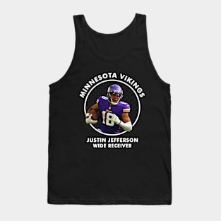 JUSTIN JEFFERSON - WR - MINNESOTA VIKINGS Tank Top